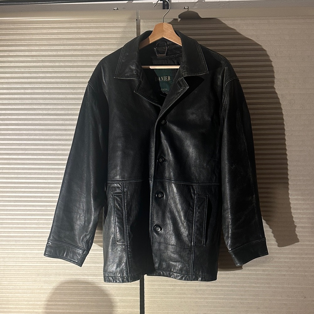 Danier Black Leather Men's Jacket